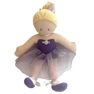 Fancy Prancy Ballet Dancers Ballerina Doll North American Bear Co Purple Tutu
